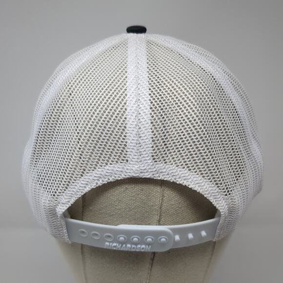 GL Tile LLC Snapback Mesh Back Trucker Hat Black One Size Richardson - Picture 6 of 10